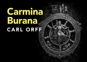 Cartel de Carmina Burana de Carl Orff para ClàssicAnd 2026