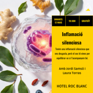 Imagen sobre la charla de inflamación silenciosa en Escaldes-Engordany