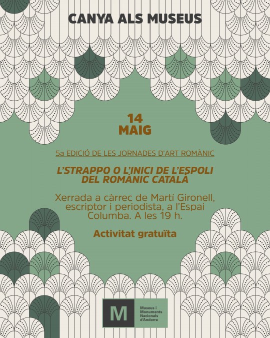 Cartel de la 5ª edición de las Jornades d'Art Romànic en Andorra la Vella