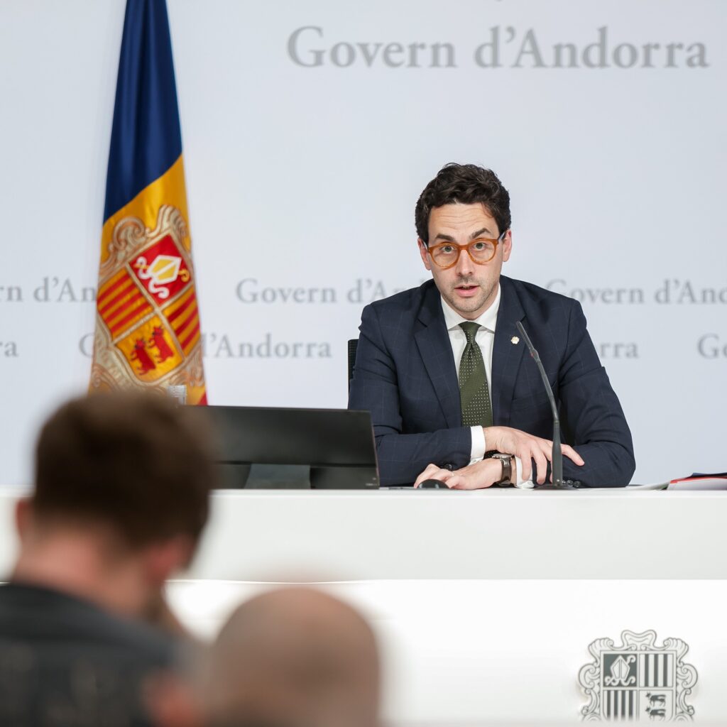 Rueda de prensa sobre la creación del primer parque natural nacional en Andorra