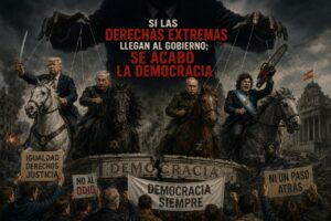 Ilustración sobre las consecuencias de las derechas extremas en el gobierno