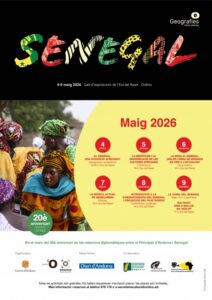 Mujeres senegalesas en el festival Geografies en Ordino