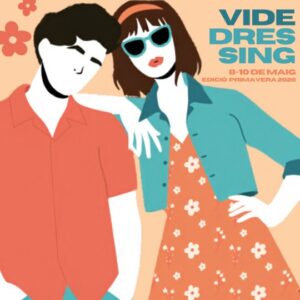 Ilustración del evento Vide Dressing con dos modelos vistiendo ropa de primavera