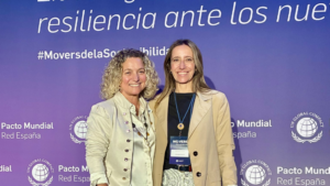 Mujeres en evento del Pacto Mundial de la ONU sobre sostenibilidad