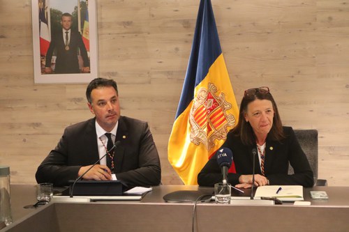 Reunión sobre la creación del nuevo parque nacional en Ordino.