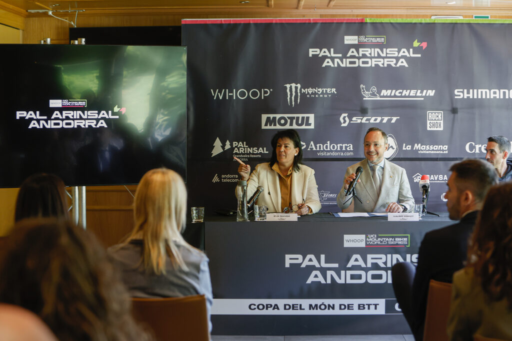 Presentación de la 11ª edición de la Copa del Mundo UCI de BTT en Pal Arinsal