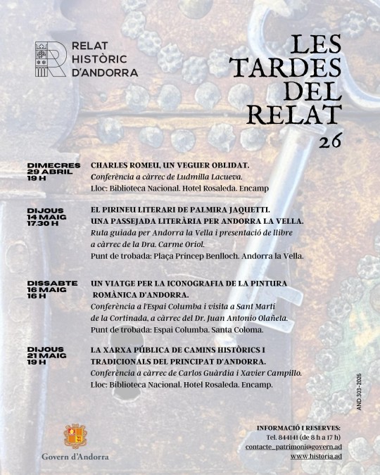 Presentación del libro El Pirineu literari en Andorra la Vella