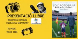 Presentación del libro Soc fotògraf de Manel Montilla en Escaldes-Engordany