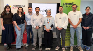 Participantes del programa de aceleración Enlaira en Andorra Business