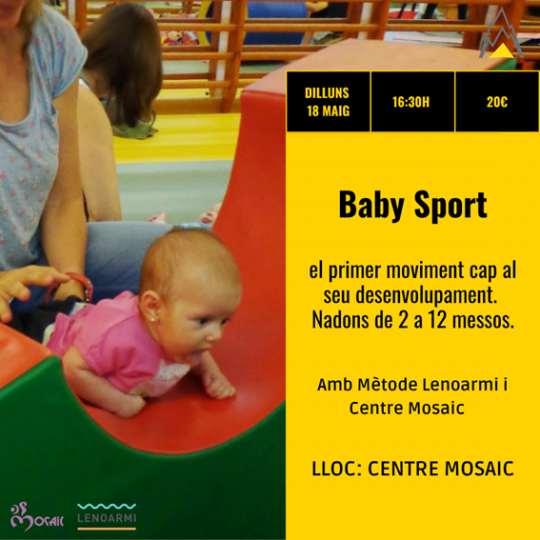 Taller de deporte para bebés en Andorra la Vella con Método Lenoarmi