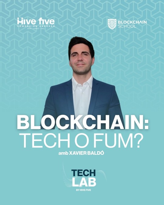 Taller sobre blockchain y criptomonedas en Hive Five Coworking.