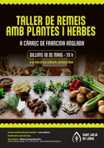 Taller sobre remedios naturales con plantas y hierbas en Sant Julià de Lòria