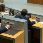Sesión del Consell General de Andorra discutiendo la ley de arrendamientos