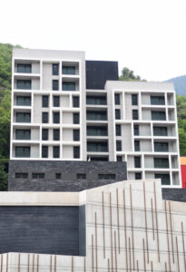 Edificio Borda Nova I en Andorra la Vella con 44 nuevos pisos.
