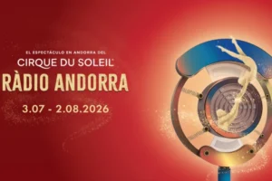 Cartel del espectáculo RÀDIO ANDORRA del Cirque du Soleil en Andorra