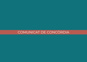 Comunicado de Concòrdia sobre la violencia en Encamp