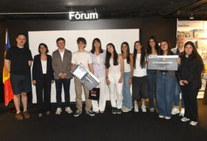 Entrega de premios del concurso de cortometrajes RECcrea en Andorra