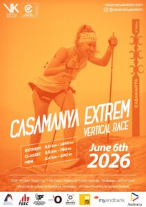 Participante en la Cursa de Muntanya Casamanya Extrem Vertical Race
