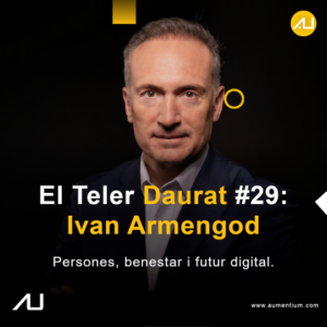 Ivan Armengod en El Teler Daurat, hablando sobre competencias digitales.