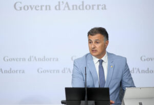 Rueda de prensa del Govern d'Andorra sobre ciberseguridad y nuevas estrategias digitales.