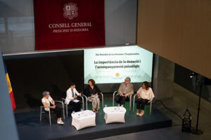 Mesa redonda sobre donaciones y trasplantes en el Consell General de Andorra