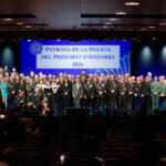 Ceremonia de la Policía de Andorra con reconocimientos al mérito y servicio