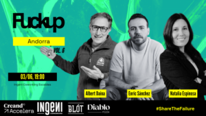 Ponentes de Fuckup Nights Vol. 6 en Ingeni Coworking, Escaldes