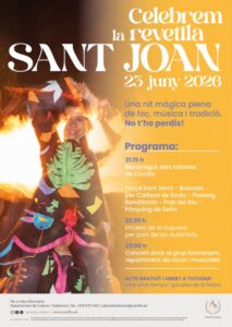 Celebración de la Revetlla de Sant Joan en Canillo con fuego y música