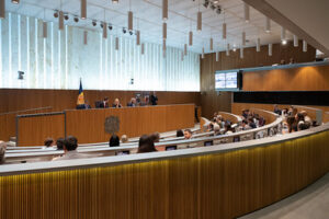 Sesión de control al Gobierno andorrano con miembros del Consell General.