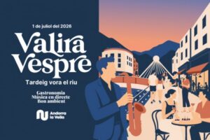 Actividad Valira Vespre junto al río en Andorra la Vella
