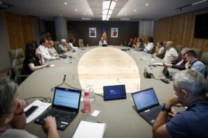 Reunión del Pacte d’Estat para el referéndum consultivo en Andorra
