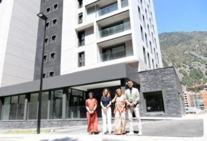 Inauguración de nuevos pisos de vivienda asequible en Borda Nova I, Andorra.