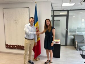 Firma del pacto nacional de salud en Andorra por el Colegio de Fisioterapeutas