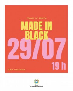 Cartel del concierto homenaje a la música negra en Escaldes-Engordany