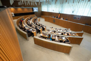 Vista del Consell General durante la aprobación del Código Penal