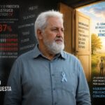 Hombre reflexionando sobre el cáncer de próstata y la desinformación