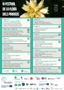 Cartel del Festival de la Flora dels Pirineus 2026 en Andorra la Vella