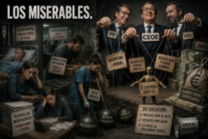 Imagen que ilustra problemas laborales y de salud mental en España.