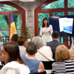Presentación del videopodcast sobre el habla andorrana con público asistente