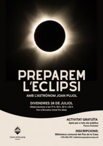 Eclipse solar total observado en Encamp con Joan Pujol