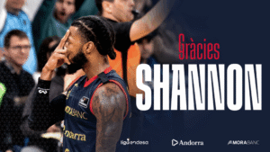 Shannon Evans II se despide del MoraBanc Andorra tras dos temporadas