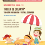 Taller infantil de creación de tarjetas submarinas y abanicos de papel en Sant Julià de Lòria