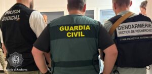 Agentes de la Policía Judicial, Guardia Civil y Gendarmería en Andorra