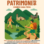 Cartel promocional de actividades de patrimonio cultural en Andorra