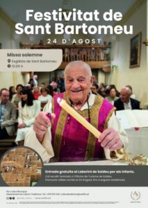 Celebración de la festividad de Sant Bartomeu en Soldeu con misa solemne