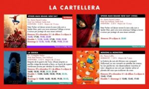 Cartelera de películas en Cinemes Illa Carlemany de Escaldes-Engordany
