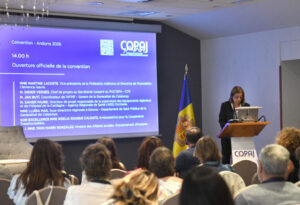 Inauguración de la Convención COPAJ sobre prevención de adicciones juveniles en Andorra.