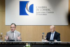Presentación del cap de Govern sobre política migratoria en Andorra