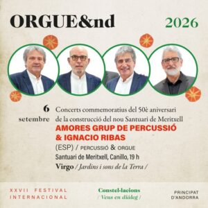 Concierto conmemorativo en el Santuario de Meritxell con músicos