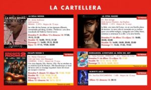 Cartelera de películas en Cinemes Illa Carlemany de Escaldes-Engordany